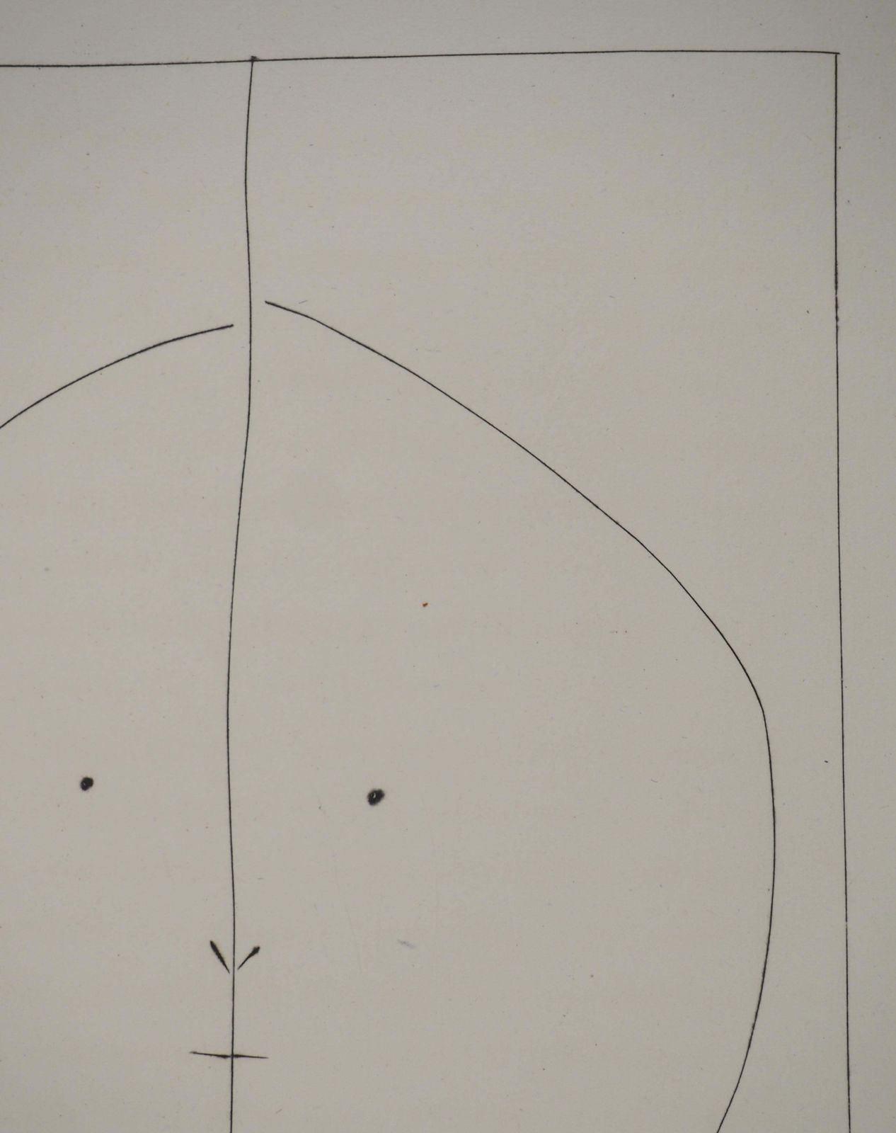 Pablo Picassocarmen, The Round Face   Original Etching (Cramer #52)1949 photo vinterior