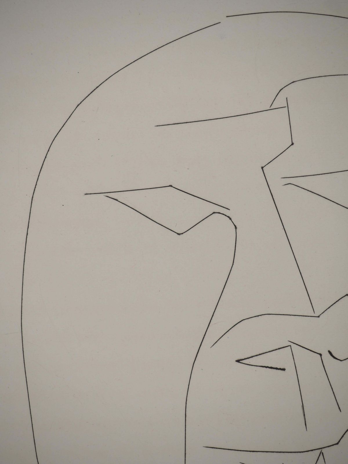 Pablo Picassocarmen, The Smiling Face   Original Etching (Cramer #52)1949 photo buy