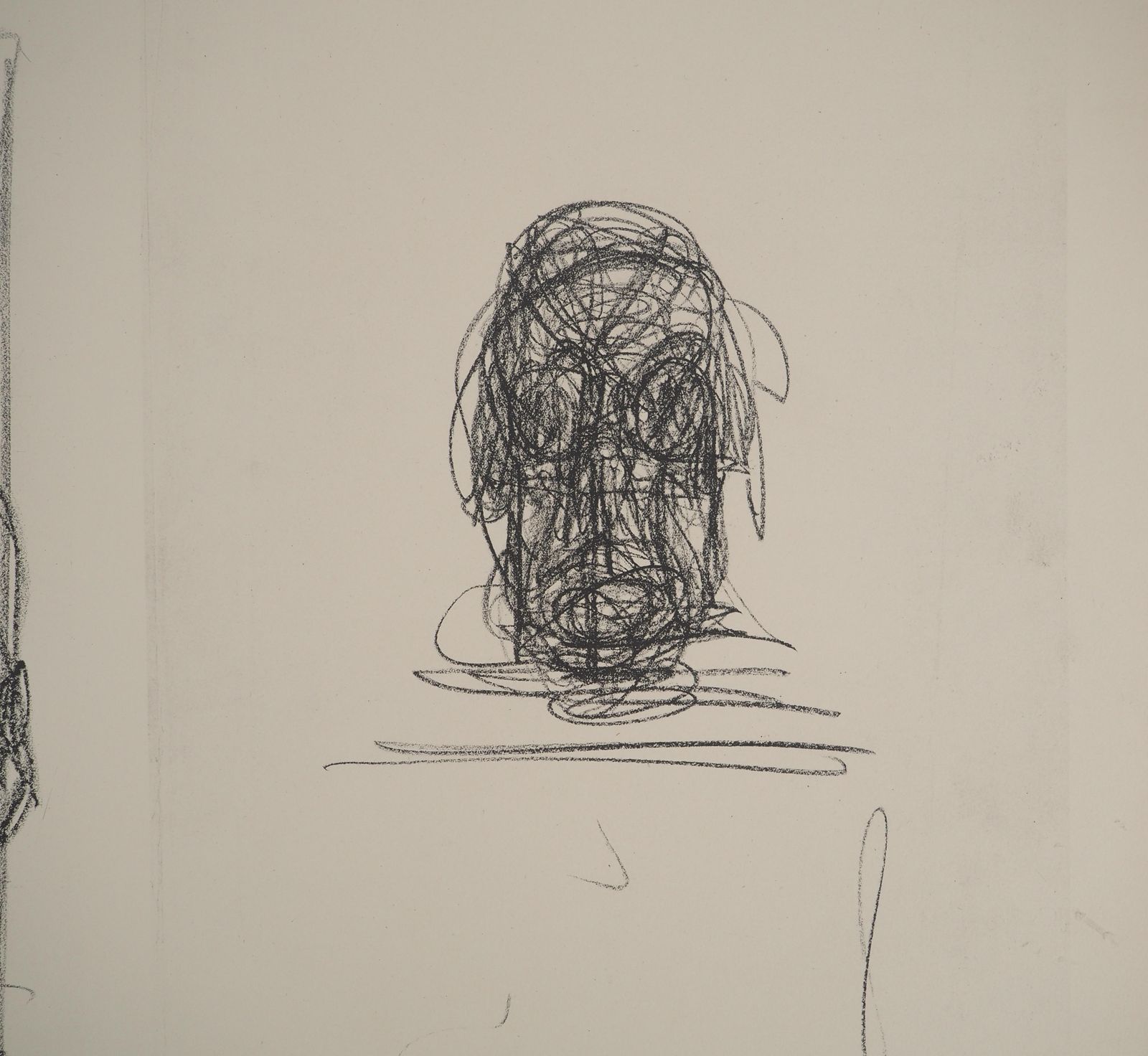 Alberto Giacomettiannette Standing In The Studio   Original Lithograph On Arches Vellum photo for sale