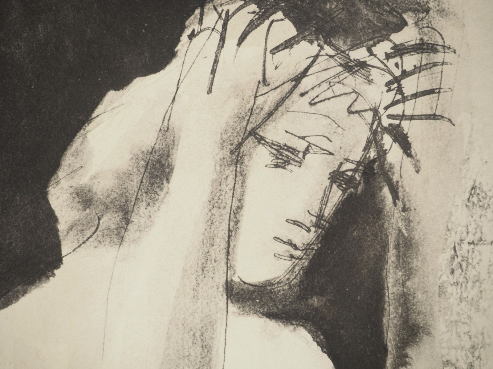 Pablo Picassonaked Seated Women   Lithograph And Stencil1967 photo for sale