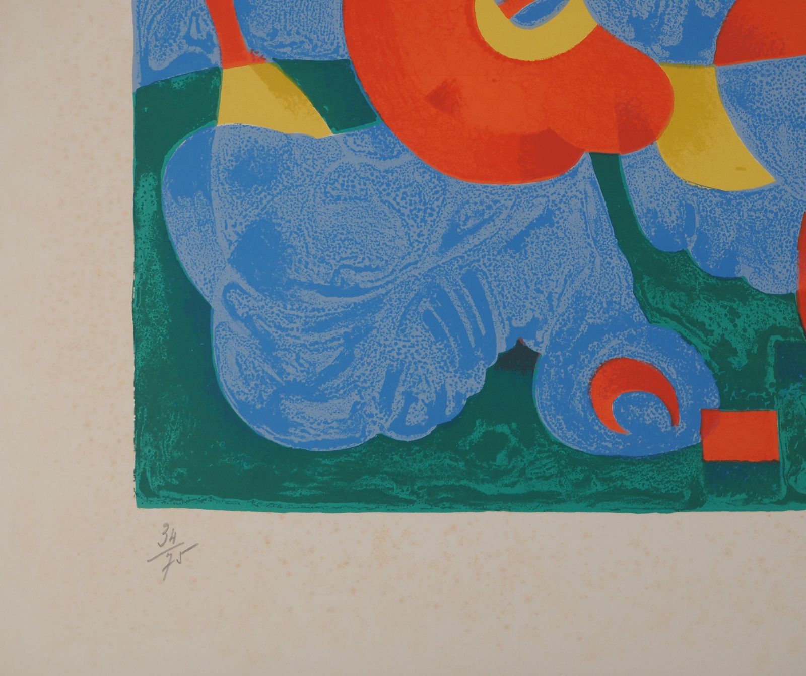 Joan Miróthe King's Feast, King Ubu   Original Lithograph (Maeght #399)1966 photo for sale