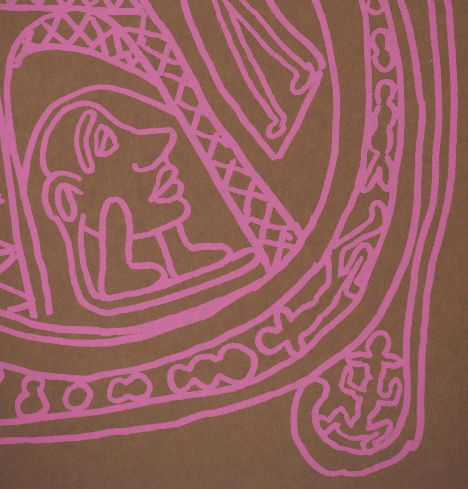 Yvon Taillandierparis, The Pink Eiffel Tower   Original Handsigned Screen Print photo 217.0