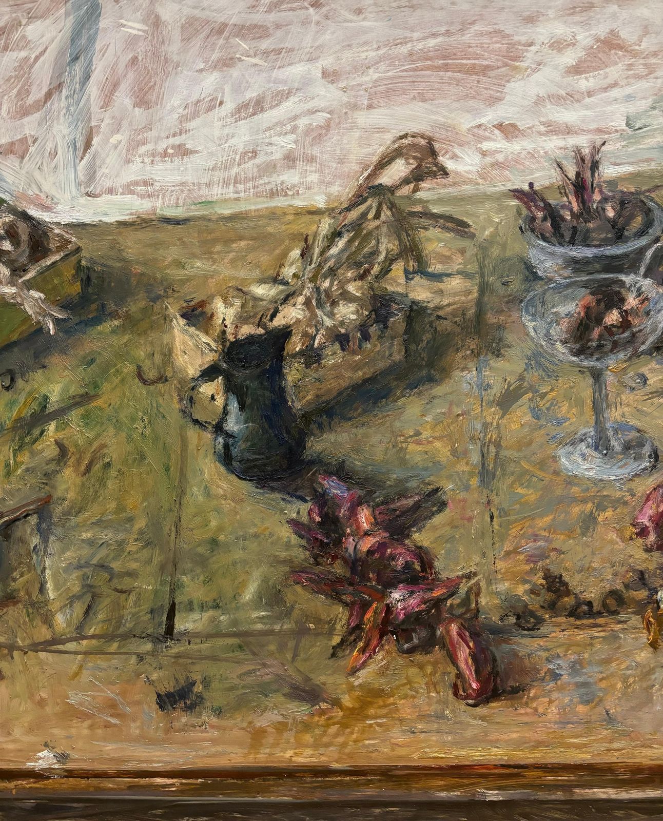 Enzo Faraoni"Grande Natura Morta"  Olio Su Masonite Cm. 107 X 741970 photo buy