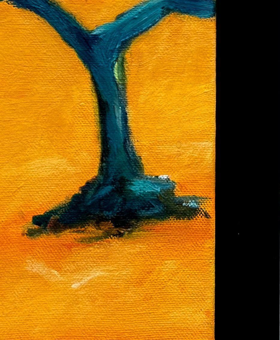 photo for sale Bernadette Van Baarsencontemporary Abstract Expressionist Color Field Landscape. 'Danse D'hiver'.2023