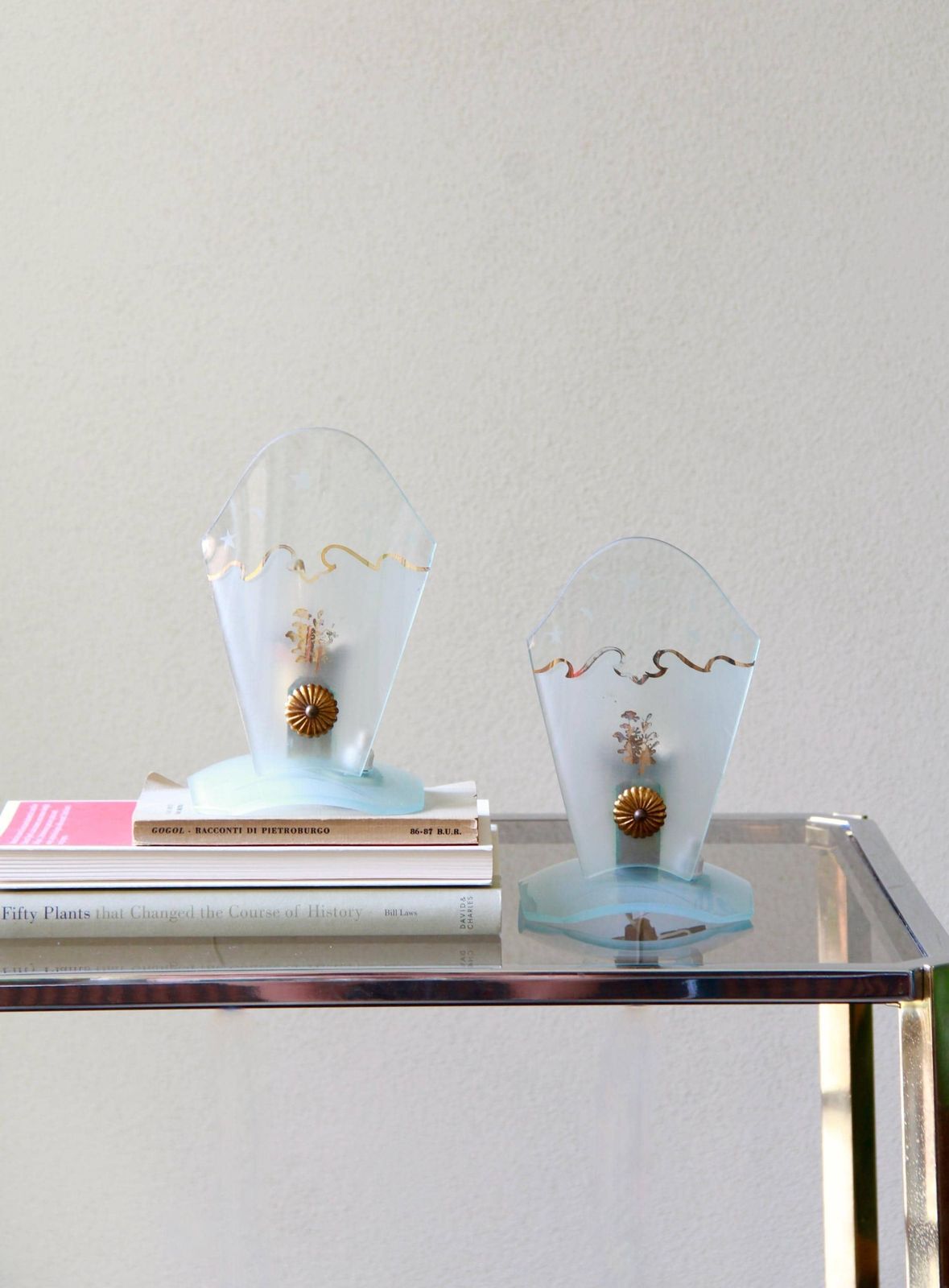 Astri, Antique Midcentury Bedside Table Lamps, Set Of 2, Italy, 1940s photo furniture