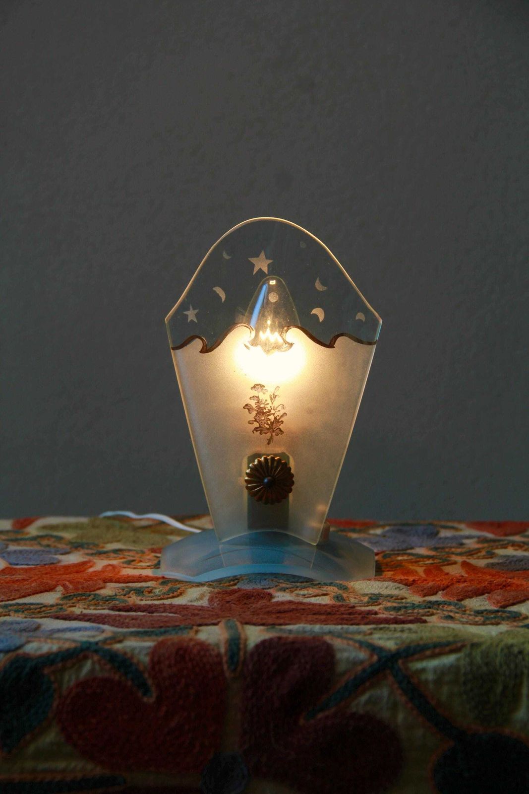 photo for sale Astri, Antique Midcentury Bedside Table Lamps, Set Of 2, Italy, 1940s