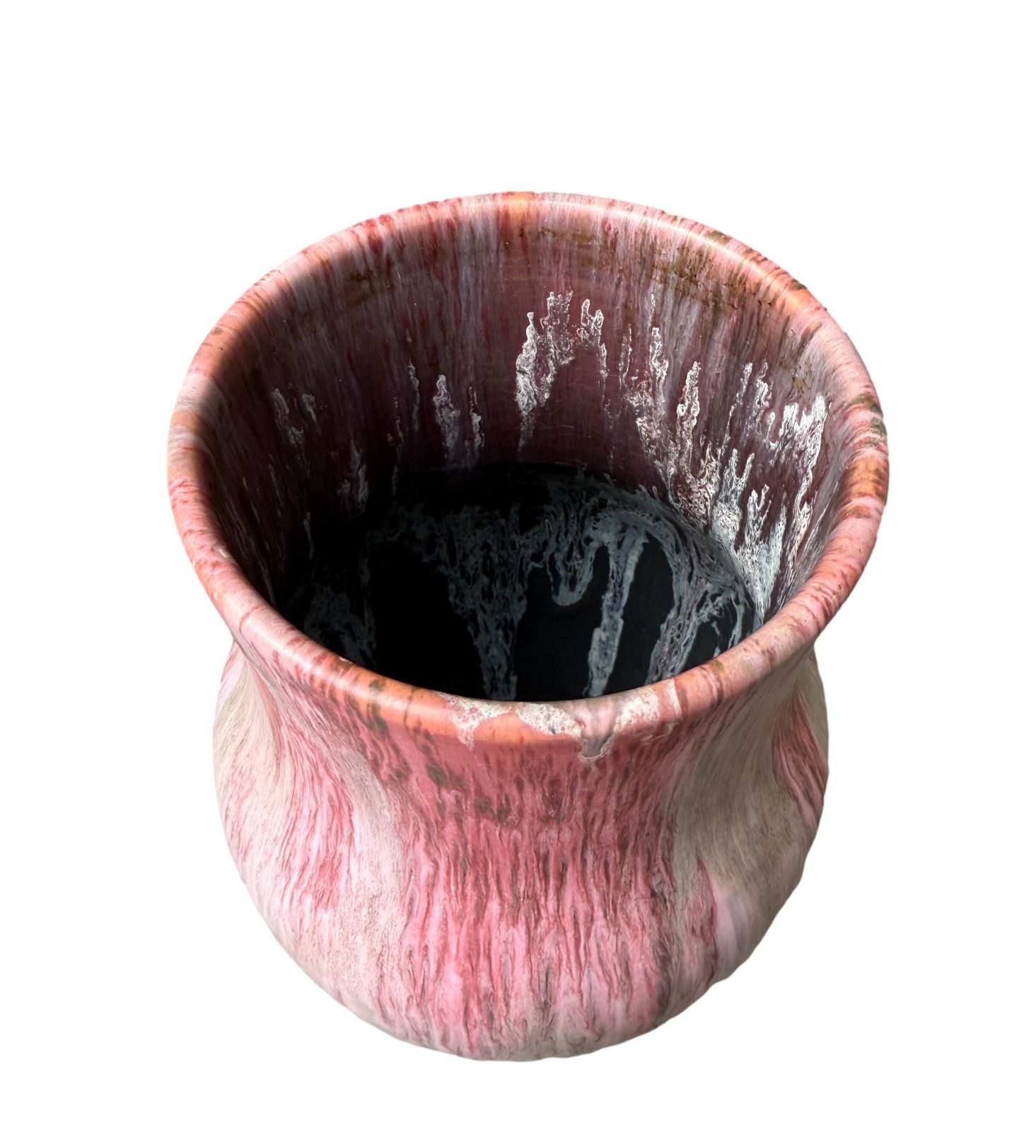 1900's Paul Baudin Vase, Monaco Art Pottery, French Ceramist photo vintage
