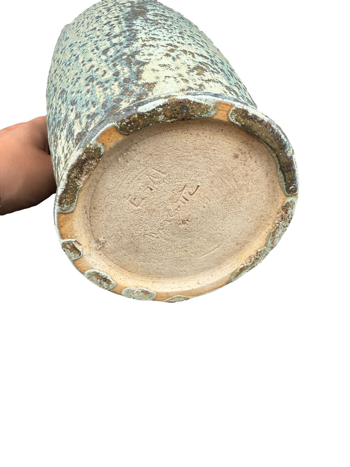 photo furniture French Art Nouveau Stoneware Vase By Emile Mousseux Marlotte