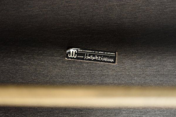 Mid Century Scandinavian Modern Salontafel In Eiken Van Karl Erik Ekselius Voor Joc Vetlanda, Ca. Jaren 1960 photo for sale