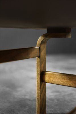 Mid Century Scandinavian Modern Oak Coffee Table By Karl Erik Ekselius For Joc Vetlanda, 1960s photo Furniture