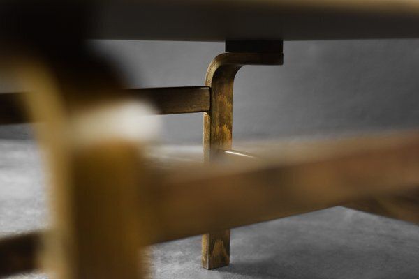 Mid Century Scandinavian Modern Oak Coffee Table By Karl Erik Ekselius For Joc Vetlanda, 1960s photo buy