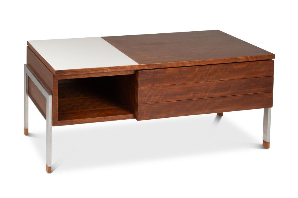 Pair Of 60's Teak Low Chests Of Drawers photo Furniture