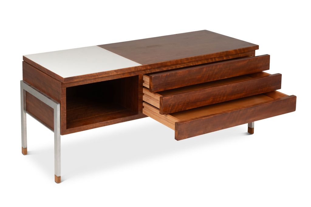 Pair Of 60's Teak Low Chests Of Drawers photo 3600.0