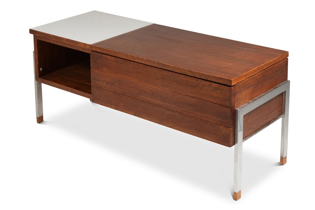 Pair Of 60's Teak Low Chests Of Drawers photo vinterior