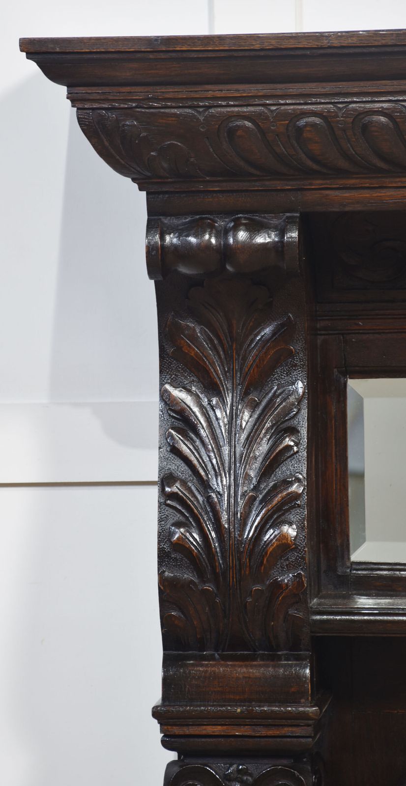 1914.0 Carved Oak Fire Surround photo