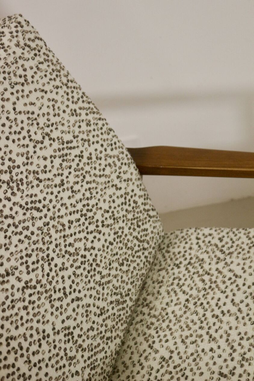 516.0 Henryk Lis 300 190 Armchair Year 70 Loop Fabric Ref: Balisto photo
