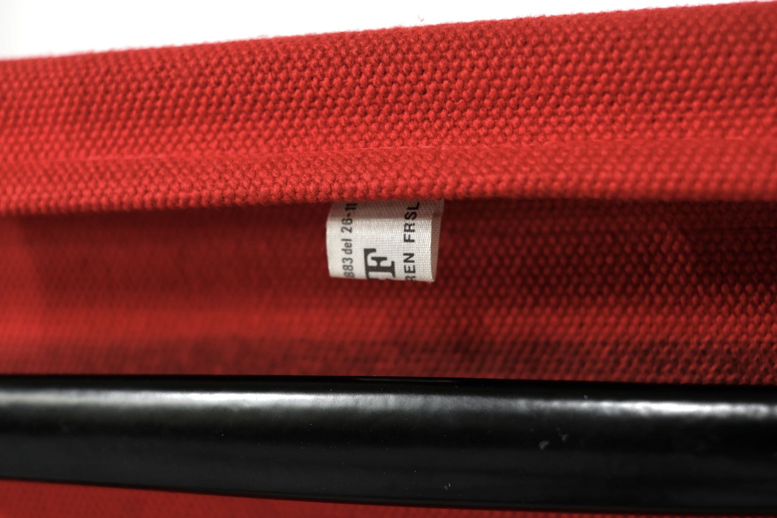 photo vintage Armchair For " Ea 117 " Charles Ray Eames For Icf USA 1969.