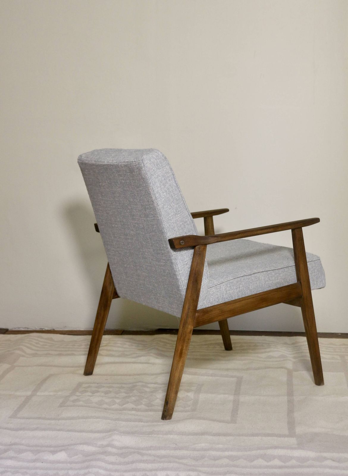 Henryk Lis 300 190 Armchair From The 70s In Bouclette Fabric Ref: Carmen photo 516.0