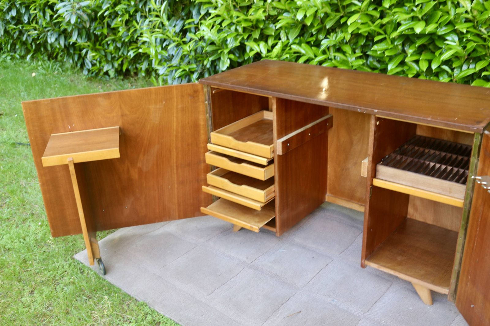 photo furniture Magic Box Desk By Mummenthaler And Meier, Switzerland, 1960s.
