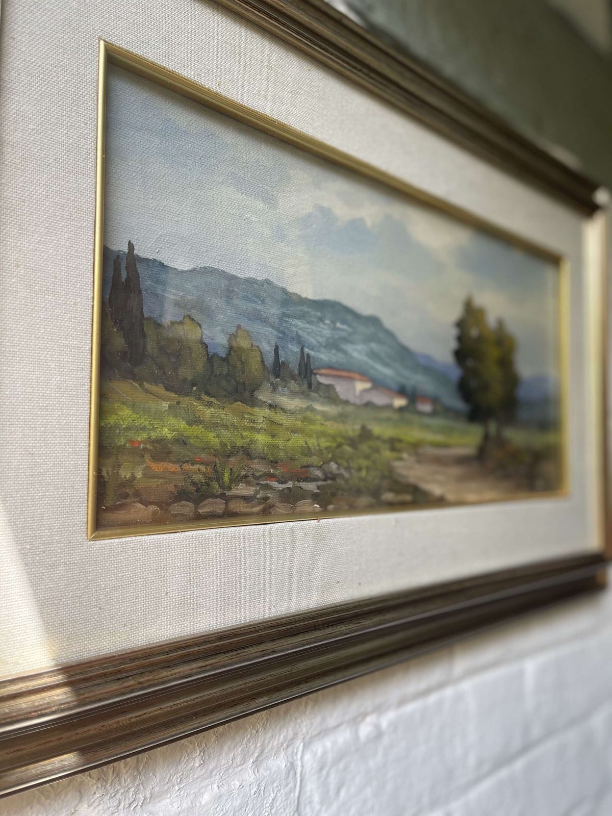 Art Italian Landscape Oil Painting By Renato Cappelli photo