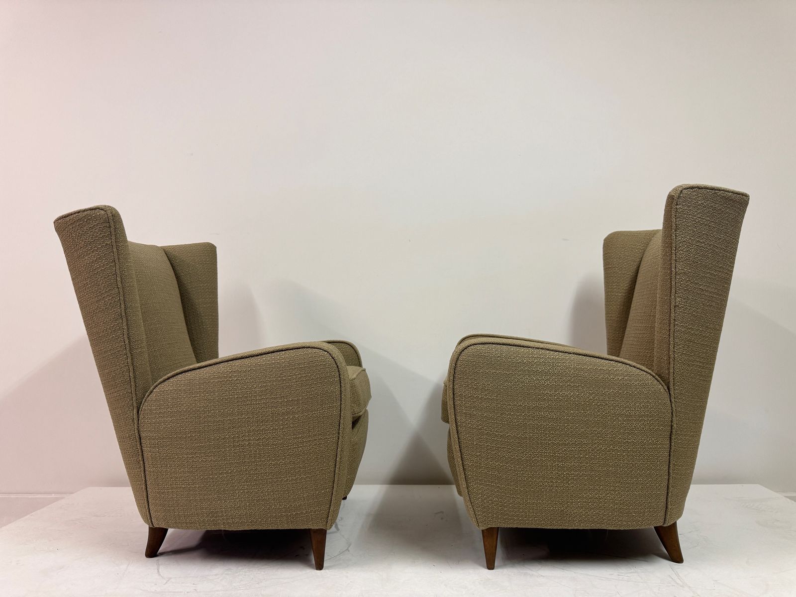 Pair Of Paolo Buffa Armchairs, Italy, 1950s photo buy