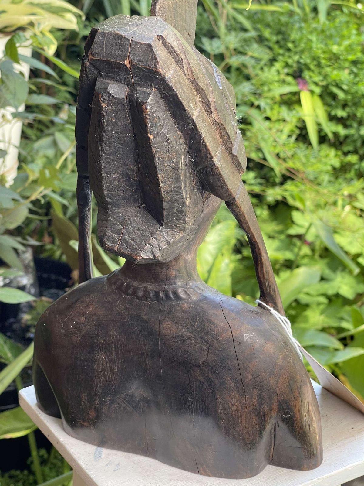 A Set Of Three Tribal African Hand Carved Figures photo 150.0