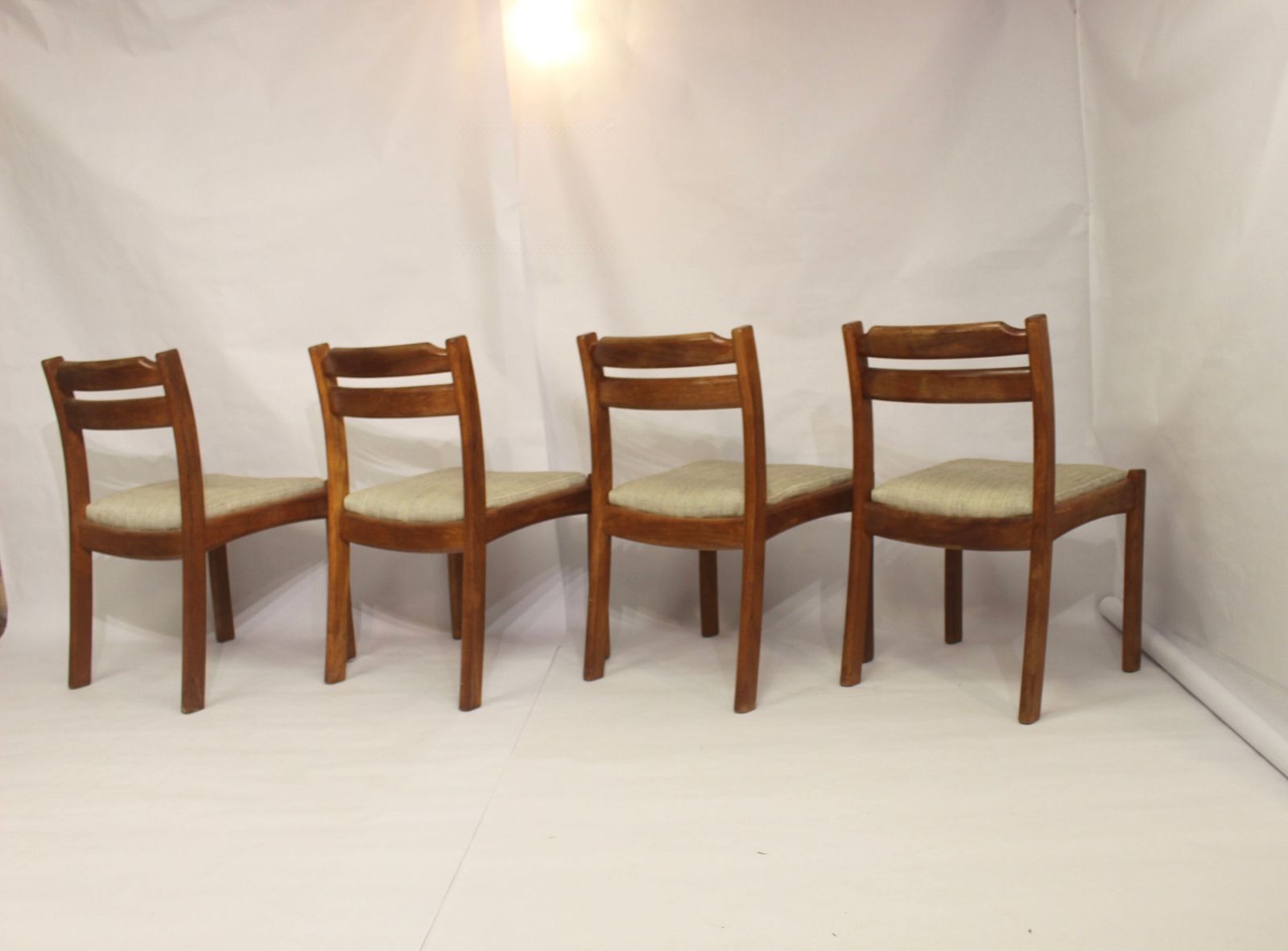 Set Of 4 Dyrlund Chairs From The 60s In Teak photo vinterior