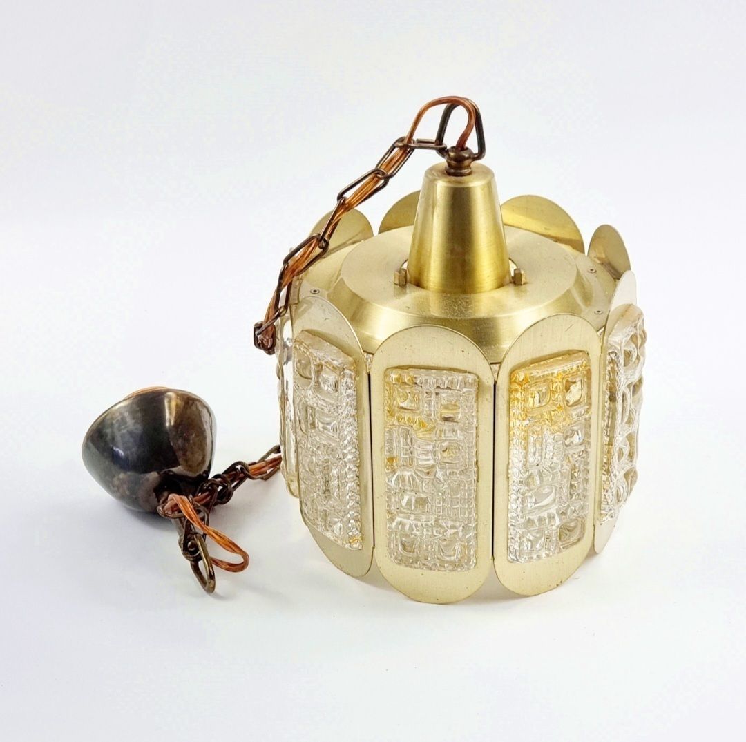 photo for sale Mid Century Scandinavische Glazen Plafondlamp Van Vitrika, Denemarken, Jaren 1960