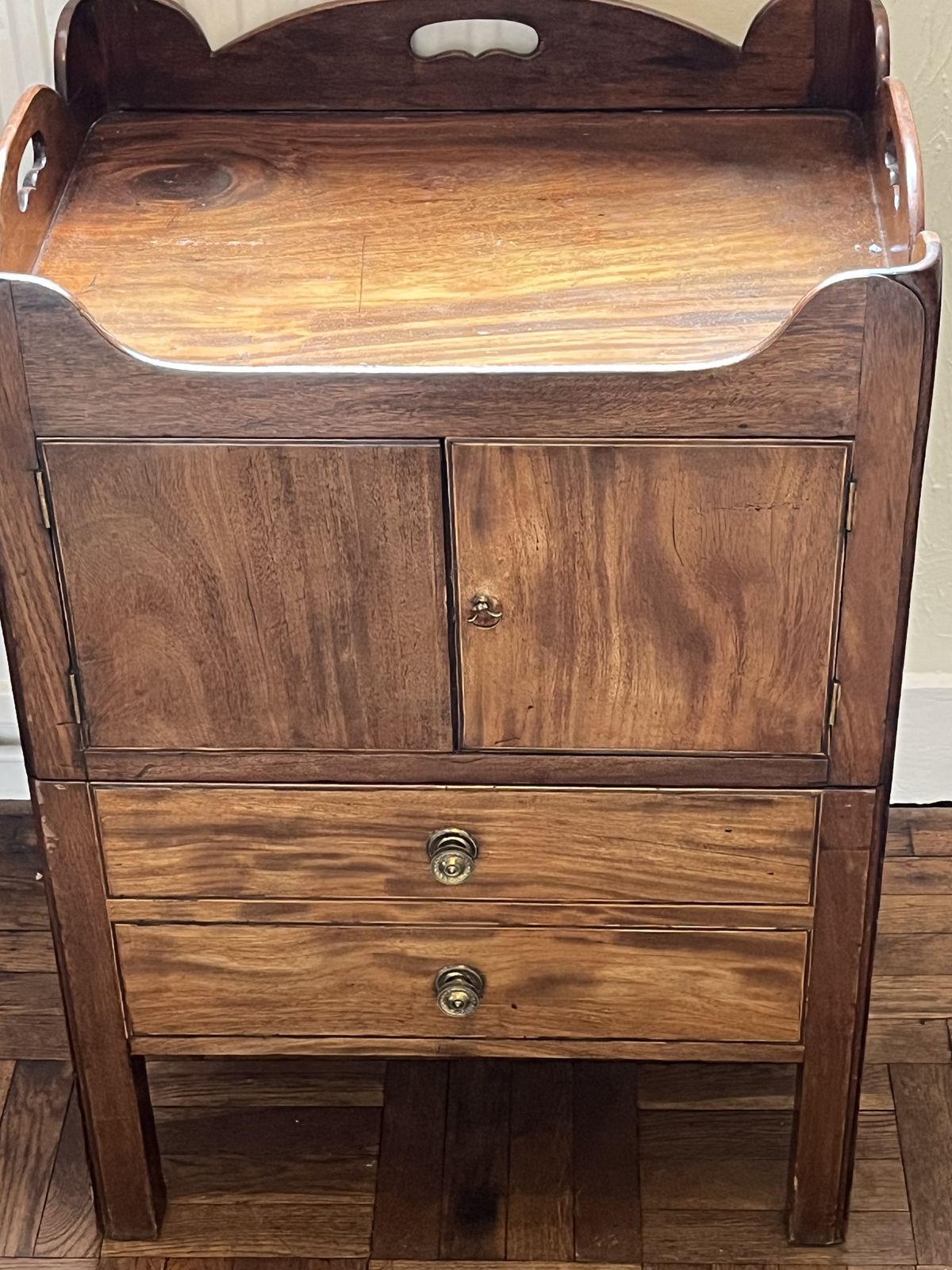 18th Century Georgian Bedside Chamber Pot photo for sale