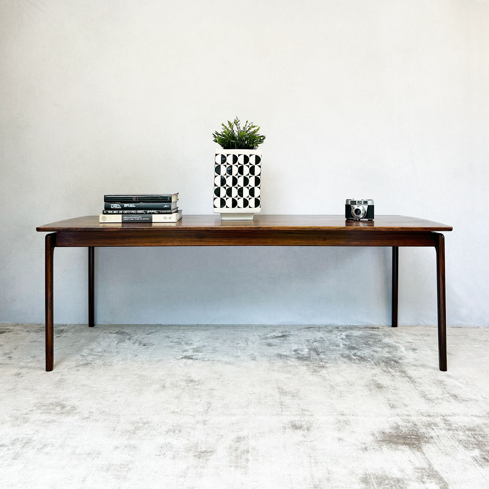 Brazilian Rosewood Coffee Table By Ole Wanscher photo for sale