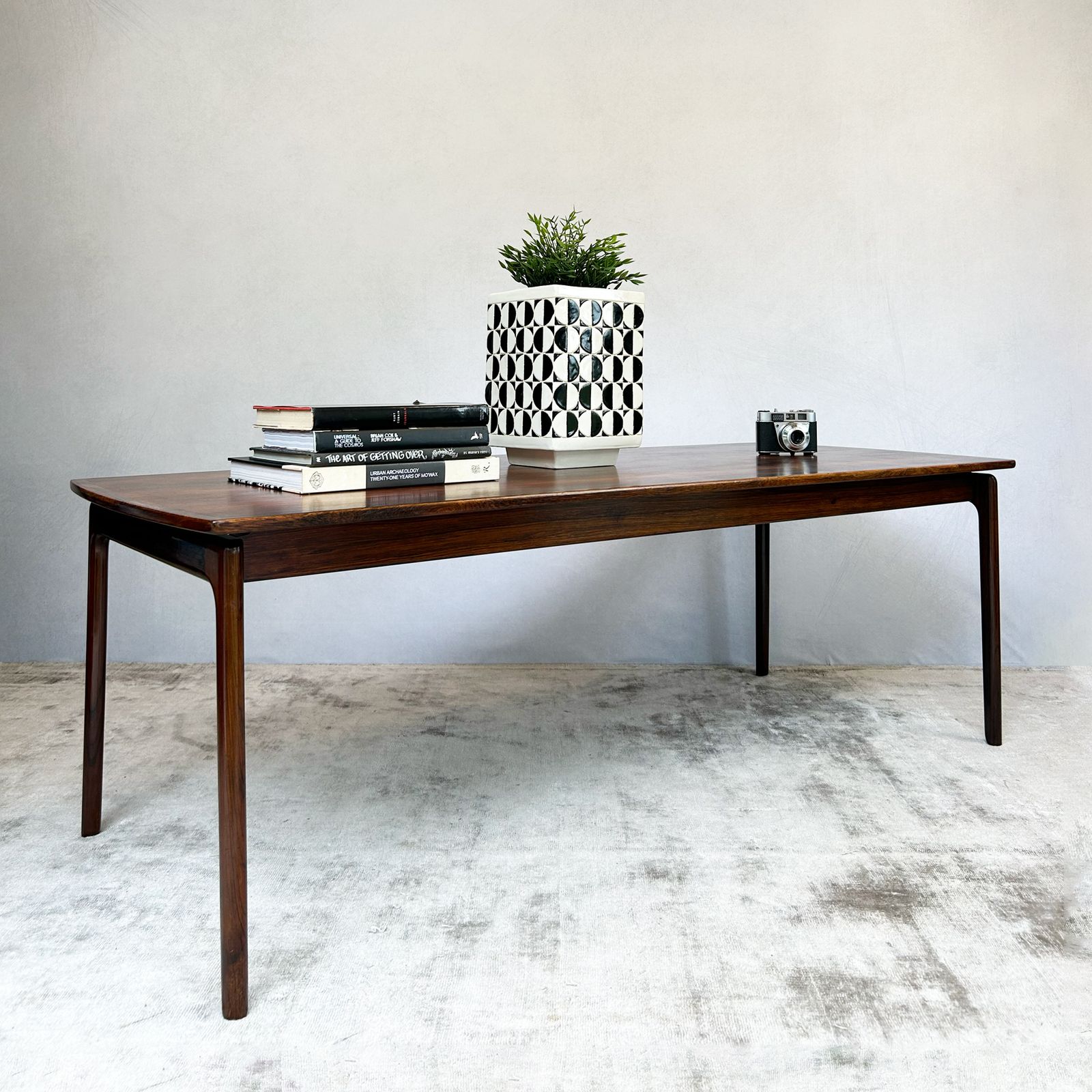 Brazilian Rosewood Coffee Table By Ole Wanscher photo Furniture