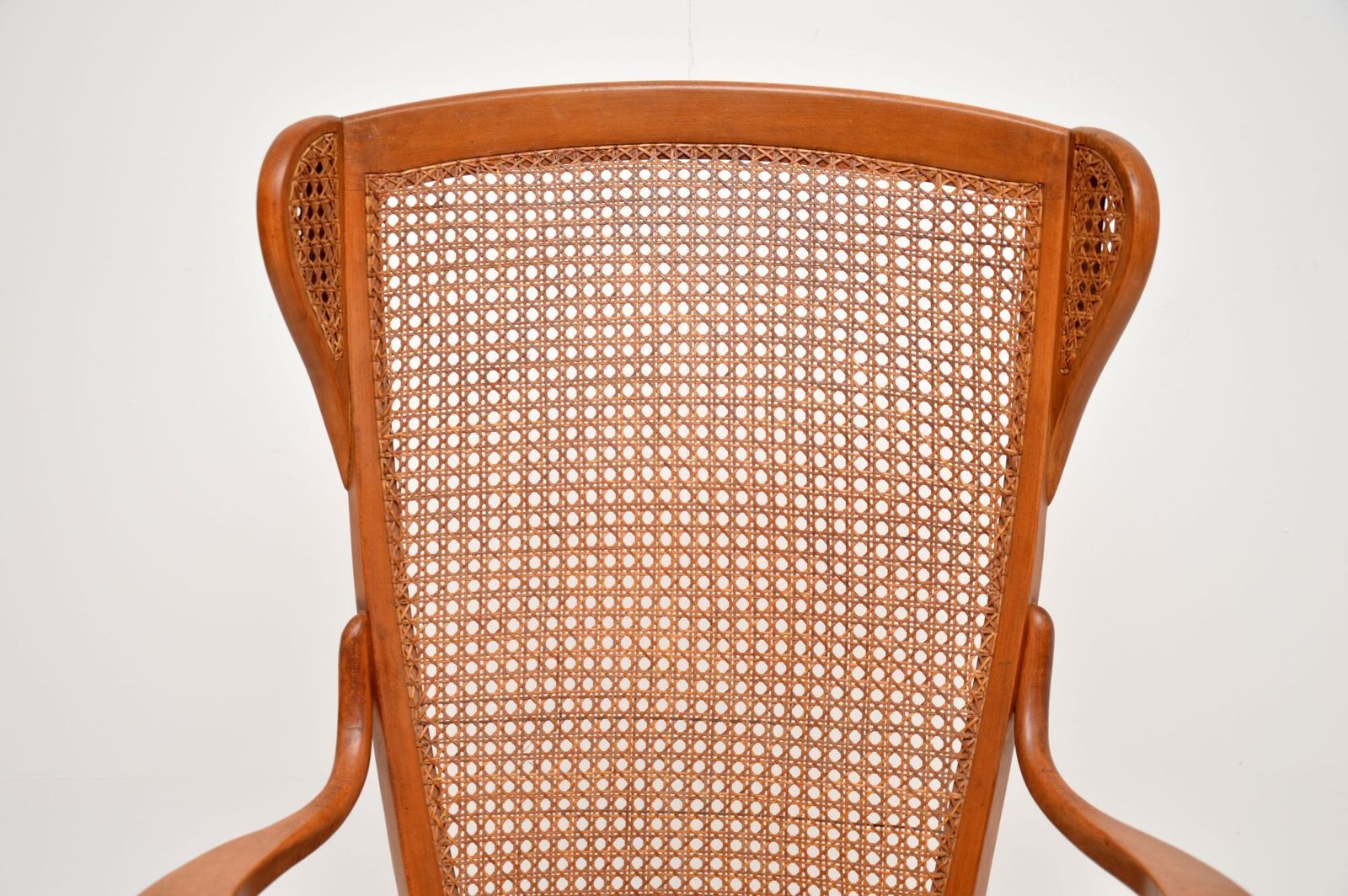Antique Bentwood Cane Rocking Chair photo vinterior