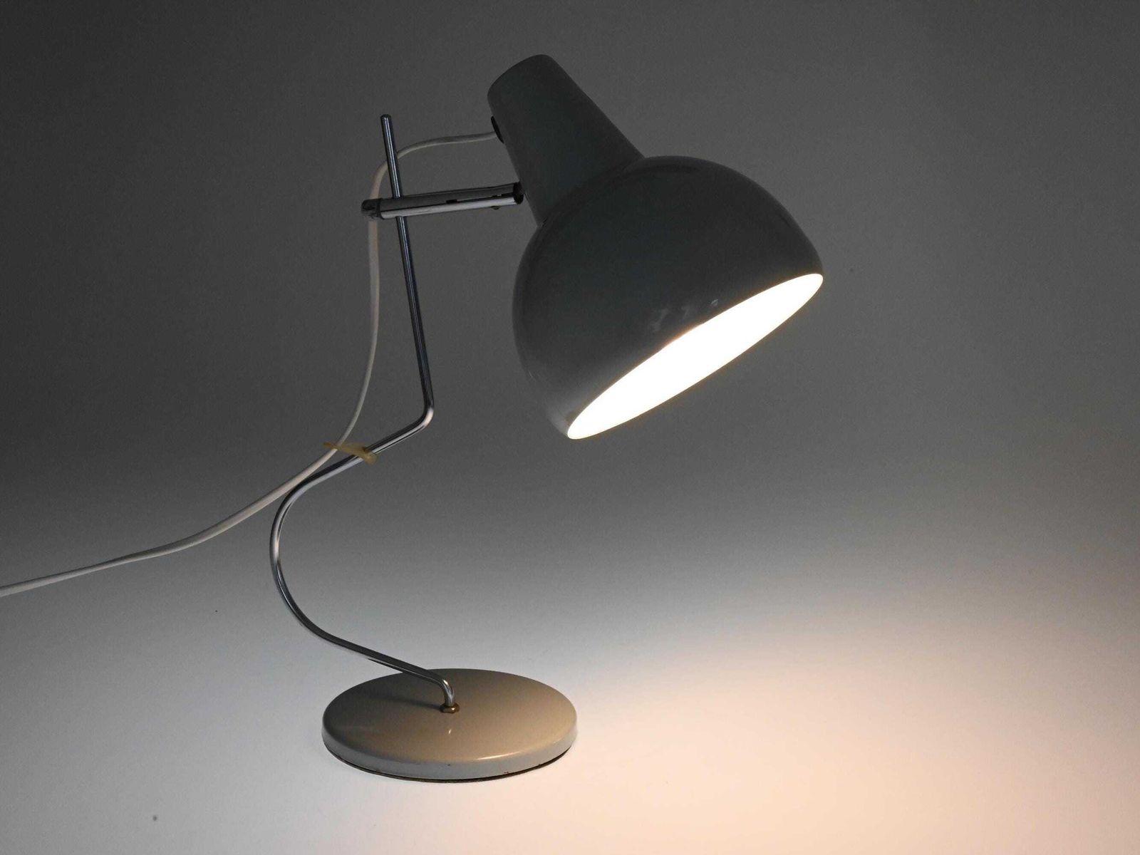 photo furniture Mid Century Lamp, Table Lamp, Gray Lamp, Mid Century Lighting, Desk Lamp, Josef Hurka Lamp, Vintage Lamp, Table Light, Hurka Lidokov