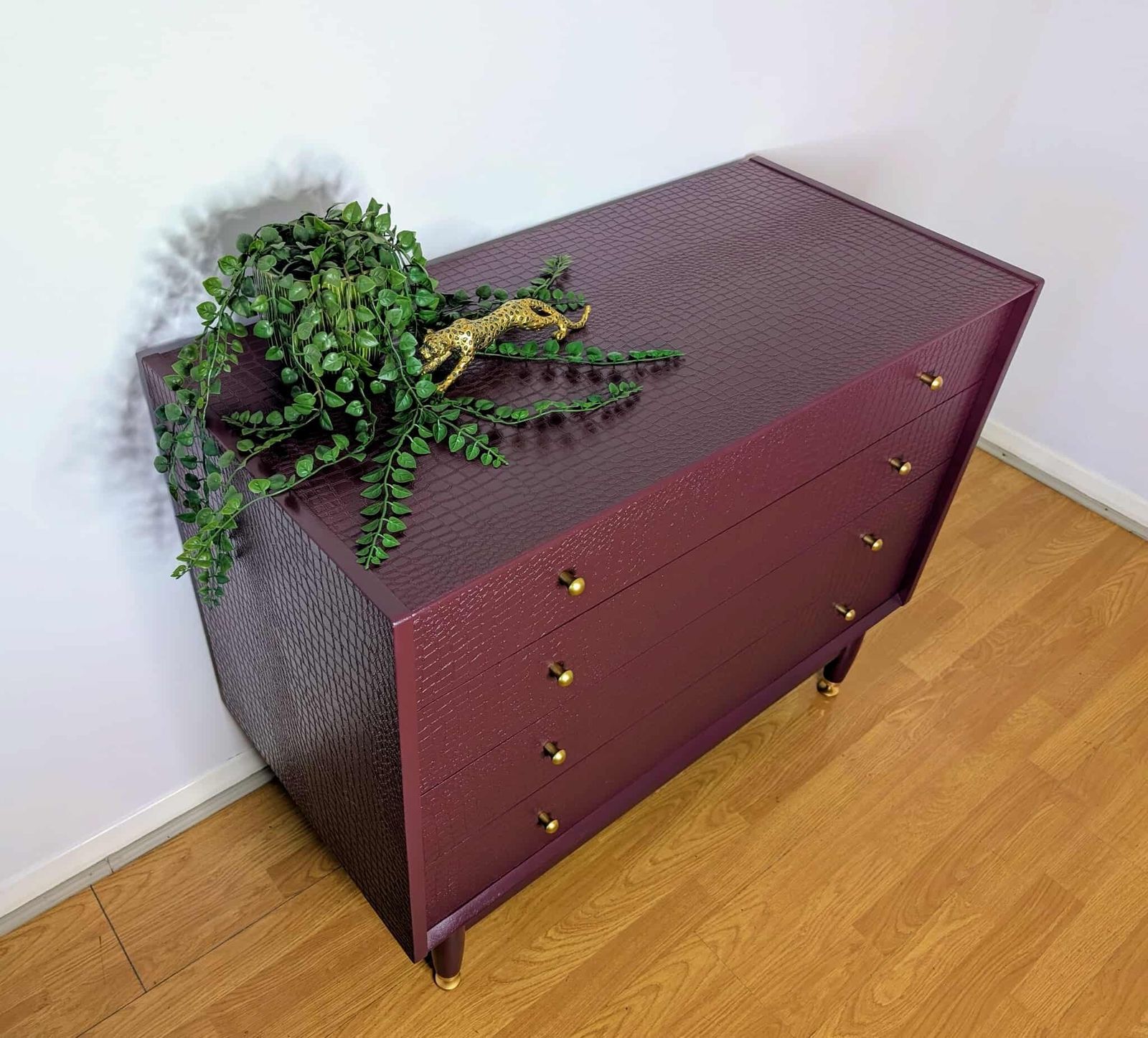 photo furniture Mid Century G Plan Chest Of Drawers  Decoupaged Chest Of Drawers