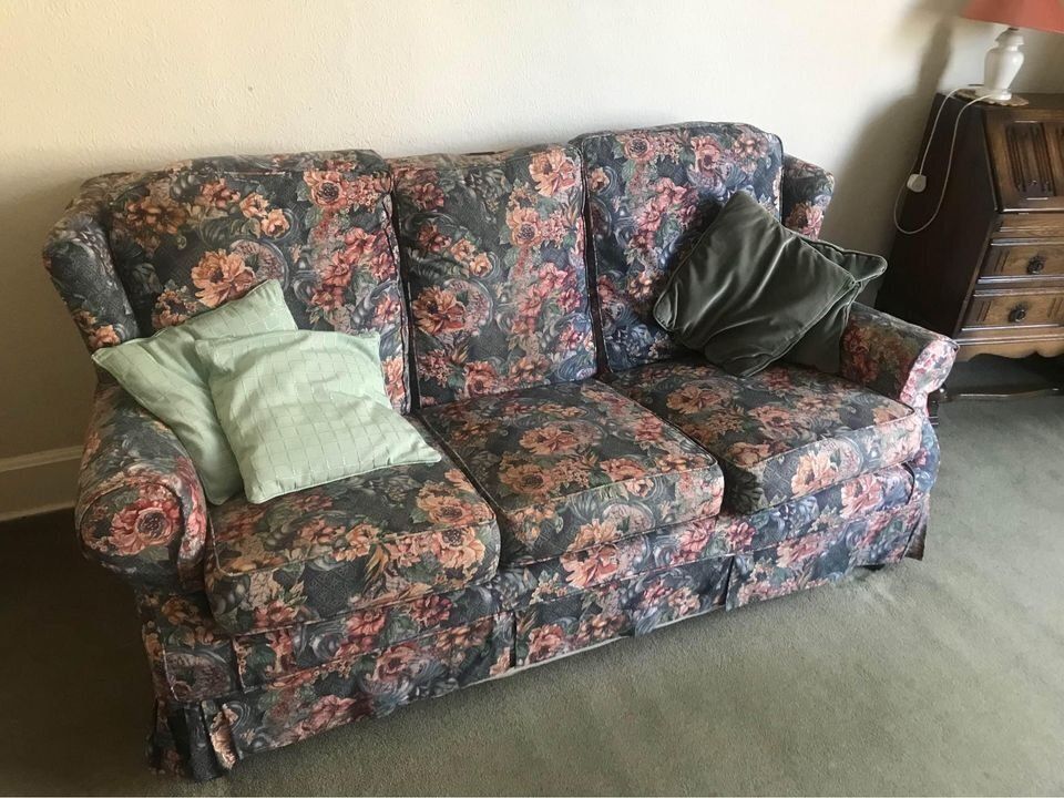 Boho Kitsch Mid Century Lounge Suite photo for sale