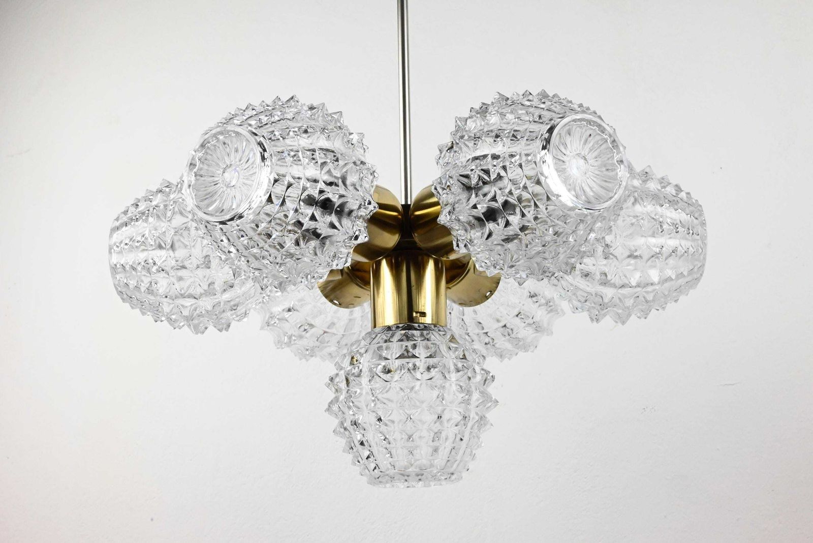 7 Light Mid Century Ceiling Lamp, Sputnik Light, Sputnik Chandelier, Space Age Lamp, Mid Century Lamp, Ceiling Light, Ceiling Light