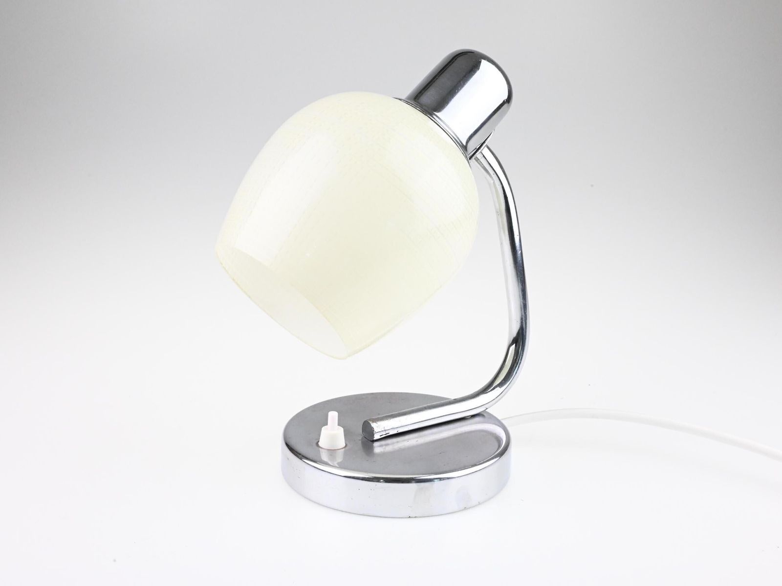 Vintage Napako Art Deco Table Lamp, Vintage Table Lamp, Art Deco Lamp, Desk Lamp, Bedside Lamp, Mid Cenutry Lamp, Chrome Lamp, Table Light photo for sale