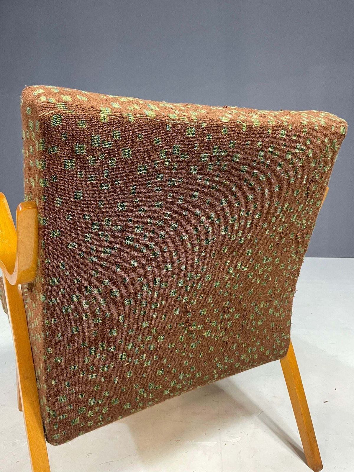 Pair Of Retro Armchairs By Jitona Soběslav, Czechoslovakia, 1970s photo for sale