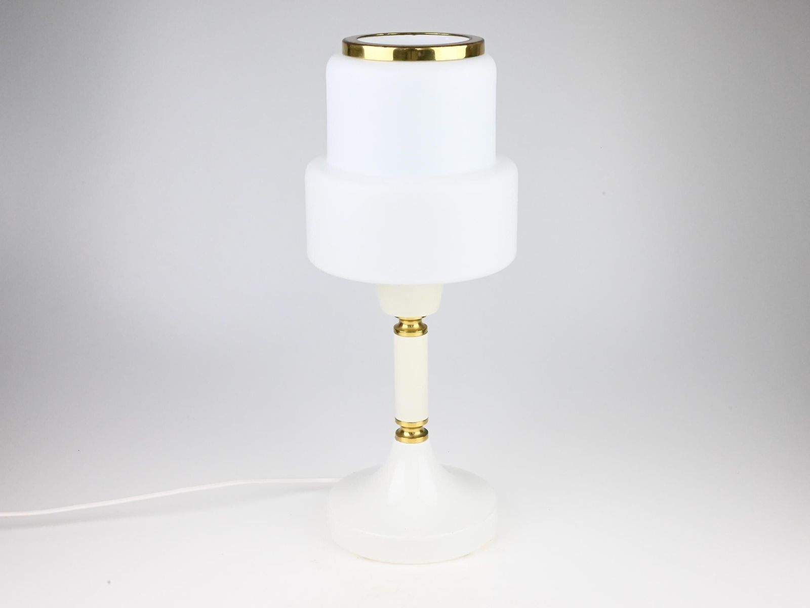 Rare Vintage Drukov Brno Table Lamp, Drukov Lamp, Bedside Lamp, Mid Century Light, Vintage Lamp, Modern Lamp, Big Desk Lamp, Table Lamp photo 156.0