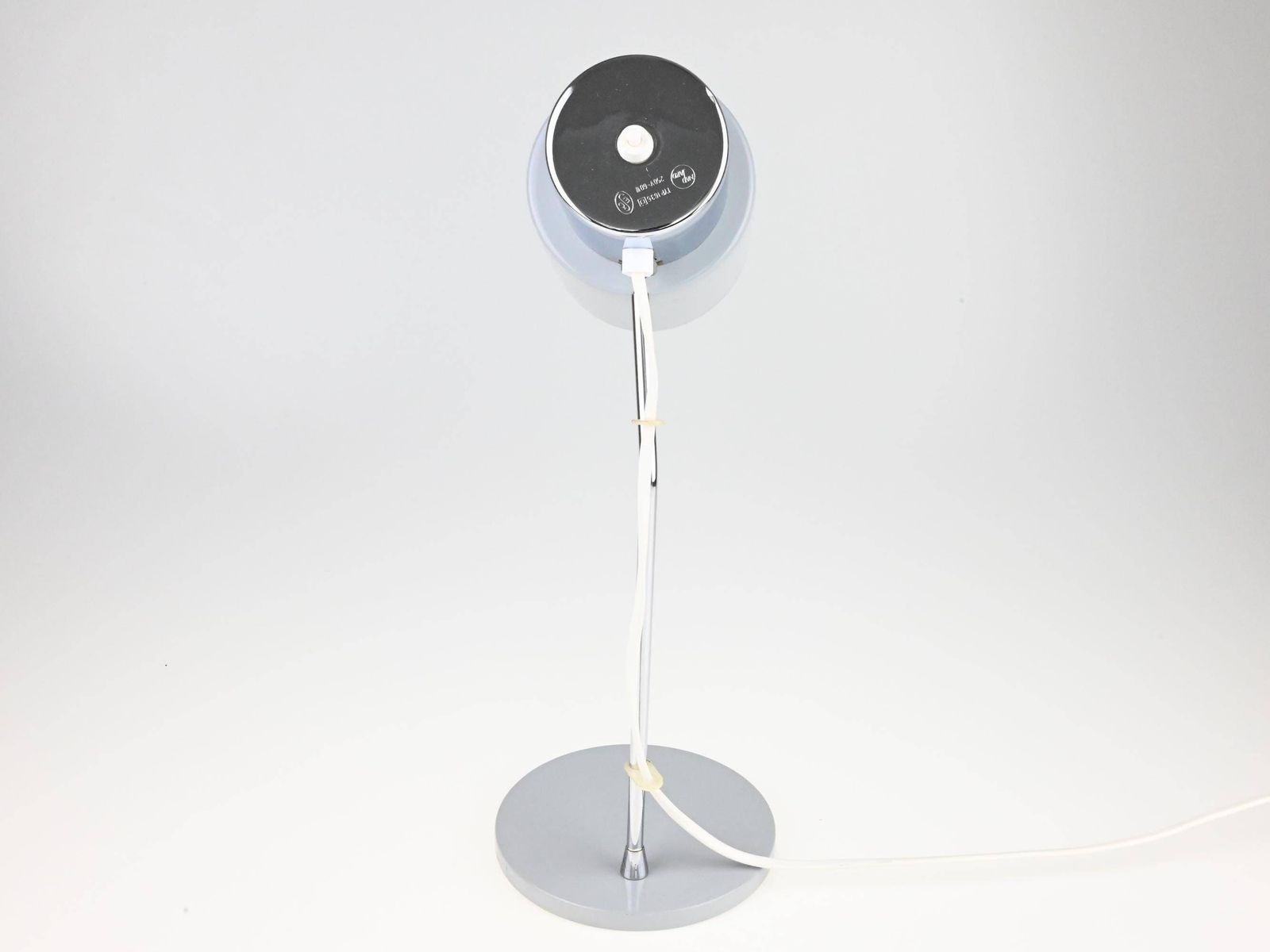 Industrial Desk Lamp, Industrial Lamp, Architect Lamp, Desk Lamp, Mid Century Lamp, Gray Lamp, Table Lamp Desk Light, Vintage Lights photo for sale
