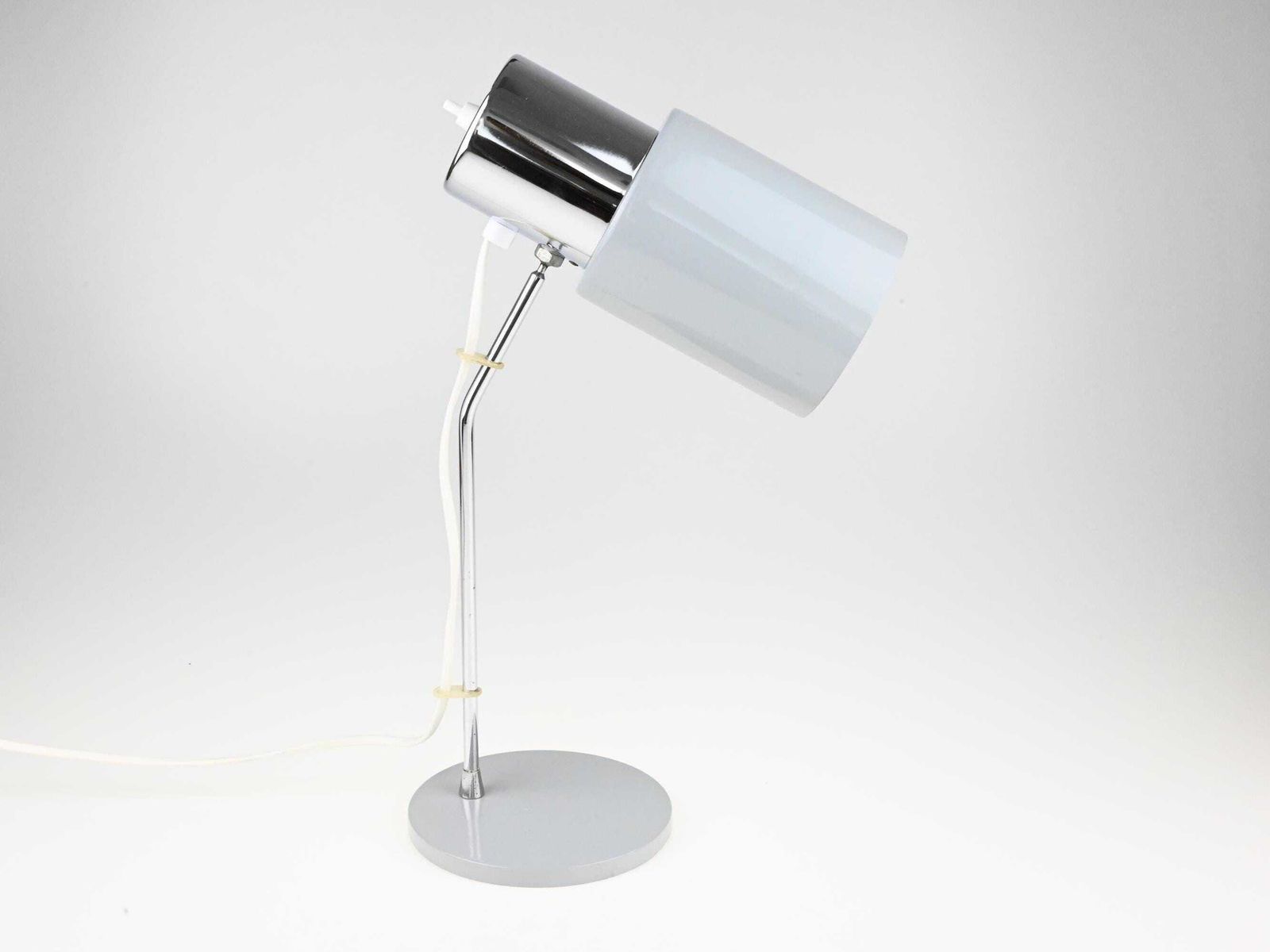 Industrial Desk Lamp, Industrial Lamp, Architect Lamp, Desk Lamp, Mid Century Lamp, Gray Lamp, Table Lamp Desk Light, Vintage Lights photo vinterior