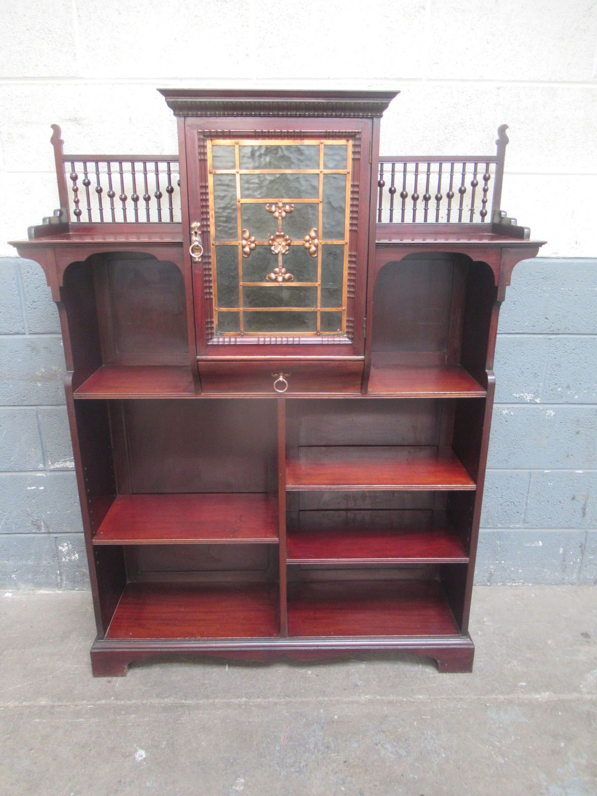 Mahogany   Lamb Of  Manchester  ,  Late Victorian   Open Bookcase. photo furniture