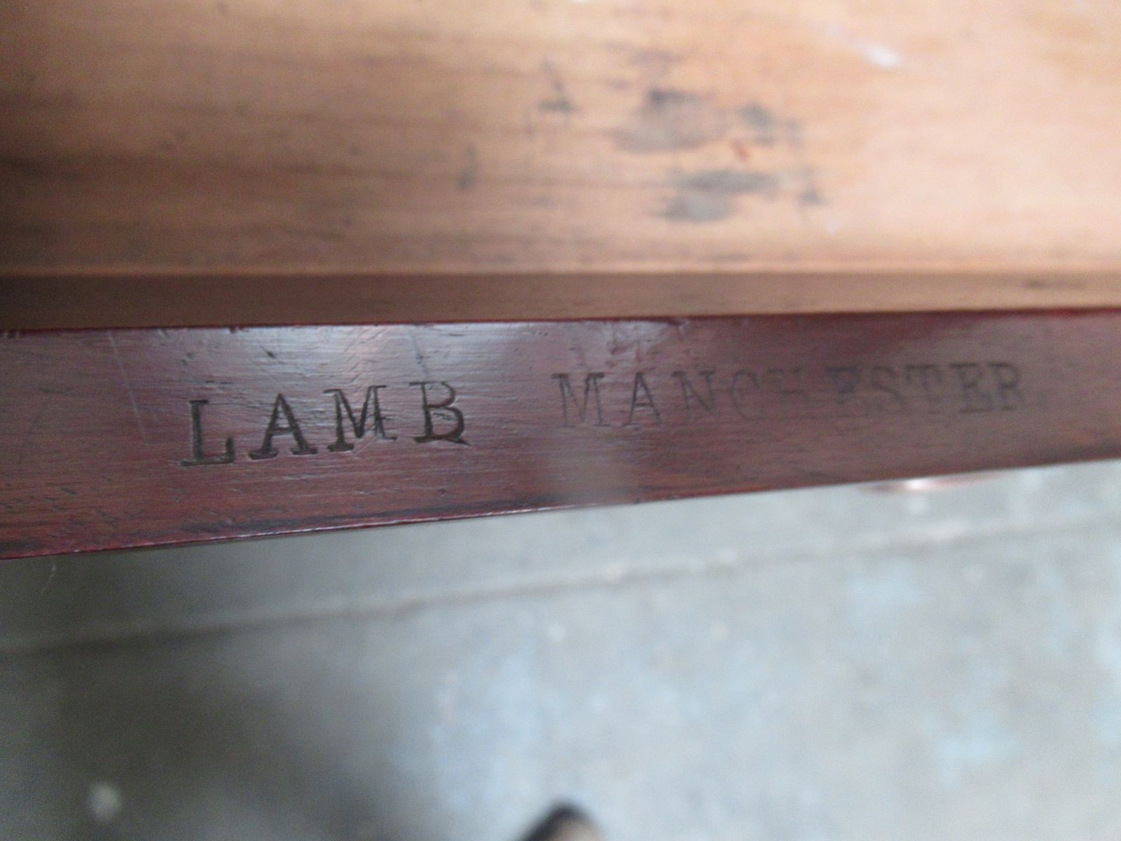 Furniture Mahogany   Lamb Of  Manchester  ,  Late Victorian   Open Bookcase. photo