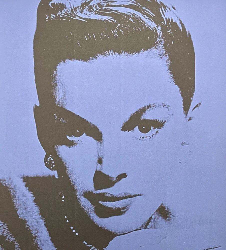 After Andy Warhol, Judy Garland, 1980s, Lithograph photo Art