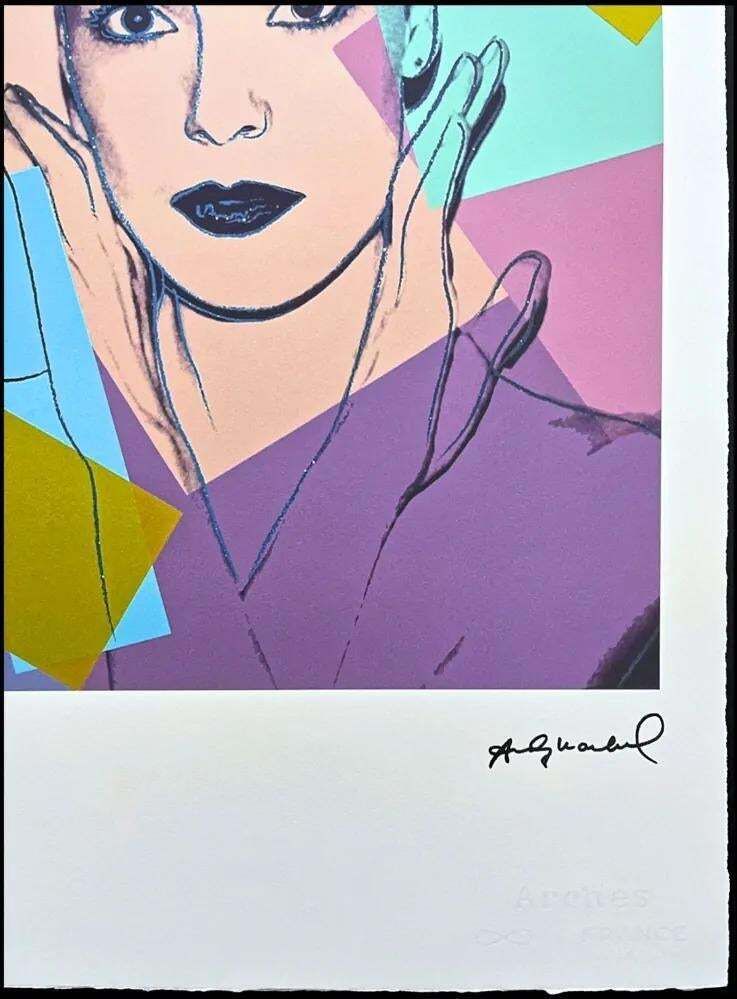 After Andy Warhol, Karen Kain, 1980s, Lithograph photo Art