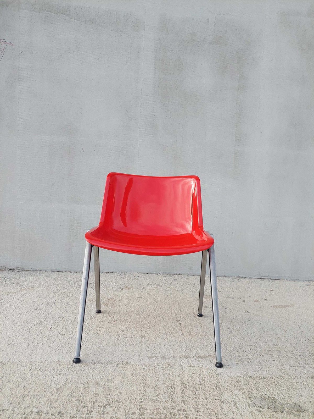 Osvaldo Borsani Modus Chair For Techno, Retro Chair, Italian Designer Chair, Space Age, 1970's photo for sale