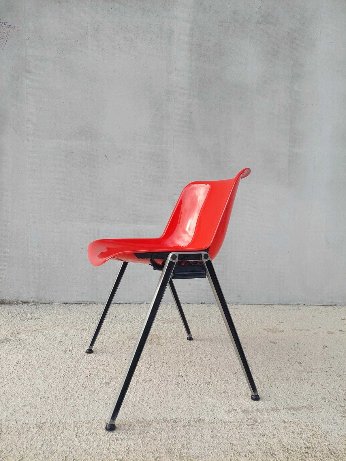 Osvaldo Borsani Modus Chair For Techno, Retro Chair, Italian Designer Chair, Space Age, 1970's photo Furniture