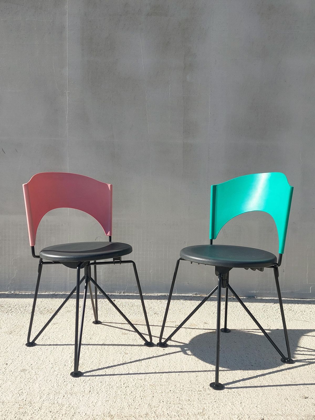 Italian Modern Chair, Design Carlo Bartoli For Bonaldo, Sofia Chair, Italian Designer Chair, 1980s photo Furniture