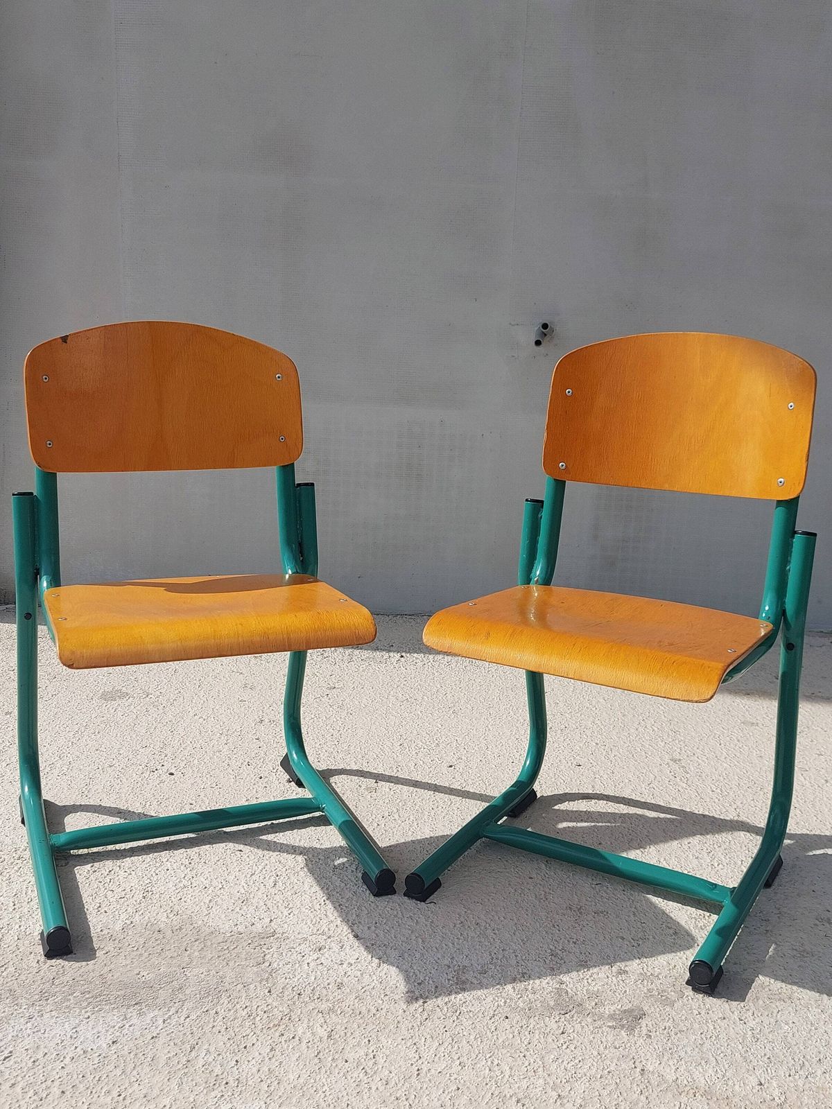 Retro Children's Chair / Chair From Kindergarten / Chair For Children's / Industrial Chair / Industrial Style / 90's