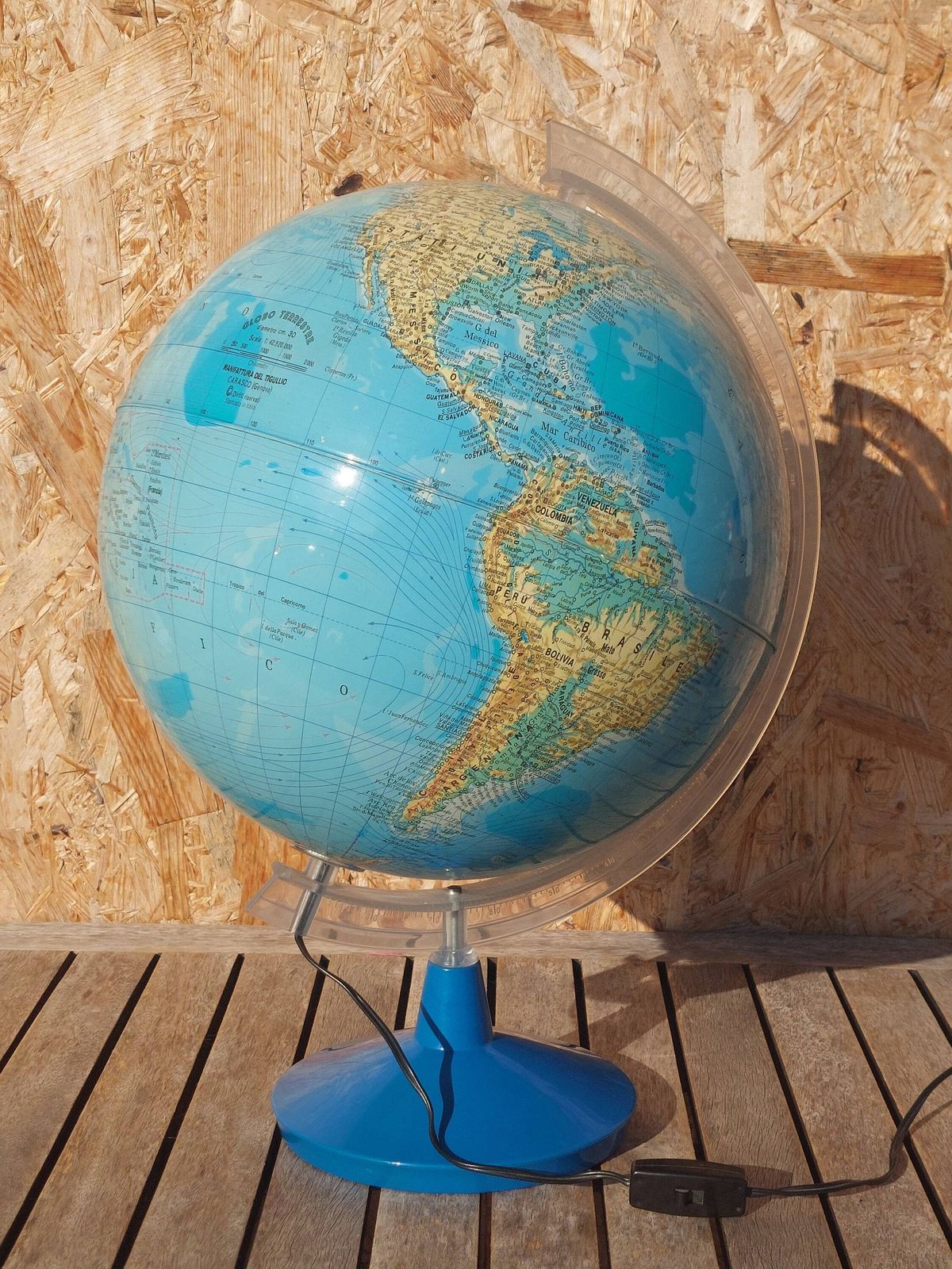 Vintage Globe /Vintage Globe Of The World Lamp/ Mid Century Globe / Vintage Table Lamp / Mid Century Globe Table Lamp /Italy / 1980's photo buy